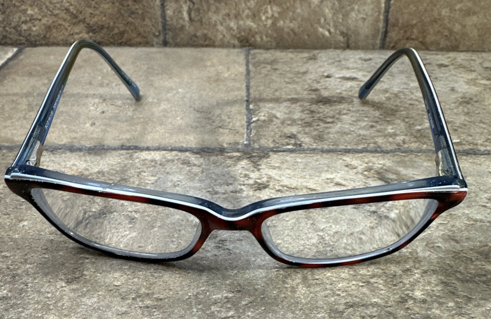 Frames Alyssum Blue Tortoise Spring Hinge 52-16-135 G8