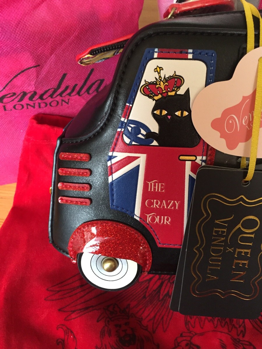 Sac à Main Vendula London - Modèle Queen Crazy Tour - Neuf Avec étiquettes - Thème Musical