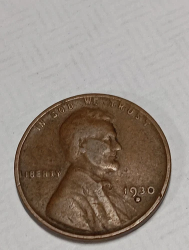 👉1930-D LINCOLN WHEAT CENT  Xf   Choice J/900