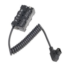 9V-20V D-Tap to NP-F550 Dummy Battery Power Adapter Cable for Camera Monitor