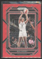 2023-24 Panini Prizm WNBA Red Ruby Wave Nia Coffey #23
