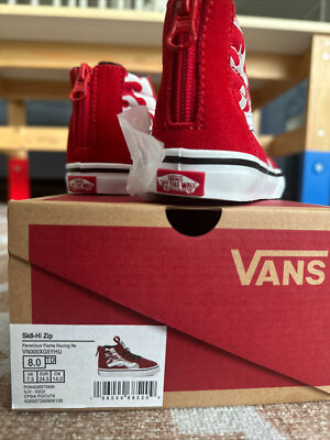 Boy's Sneakers & Athletic Shoes Vans Kids Sk8-Hi Zip (Infant/Toddler)