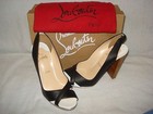 100% AUTHENTIC NEW WOMEN LOUBOUTIN MORPHEA 120 CALF SLINGBACKS HEELS US 9.5 — photo 3