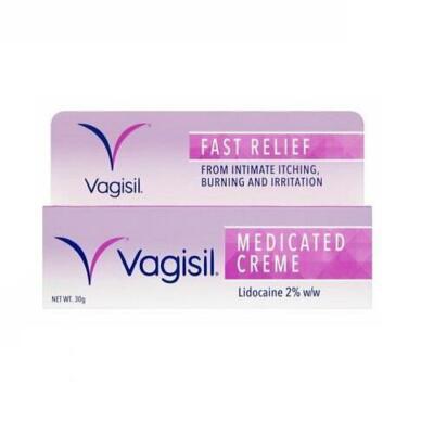 itching medicated vagisil