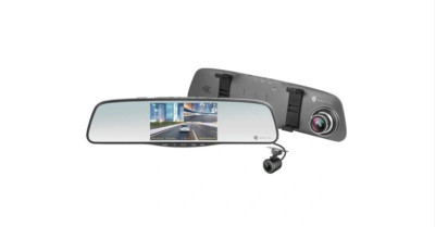 NAVITEL MR250 NV Mirror Fahrtenschreiber mit Rückfahrkamera