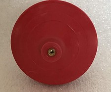 Toilet Tank Ball, 2.5 inch diameter, Red Rubber for screw in rod attachment