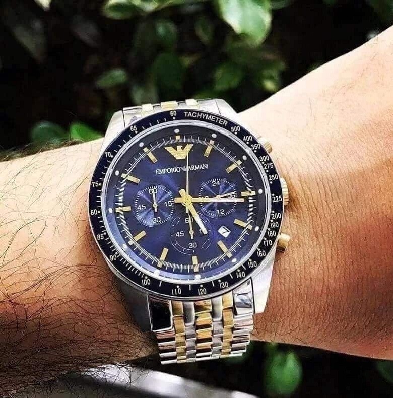 【週末セール】エンポリオアルマーニ AR6088 クロノグラフ 新品 Emporio Armani AR6088 Mens Chronograph Watch for sale online | eBay