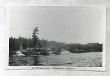 Real Photo Postcard RPPC Whitestone Lake, Dunchurch, Almaguin Highlands Ontario