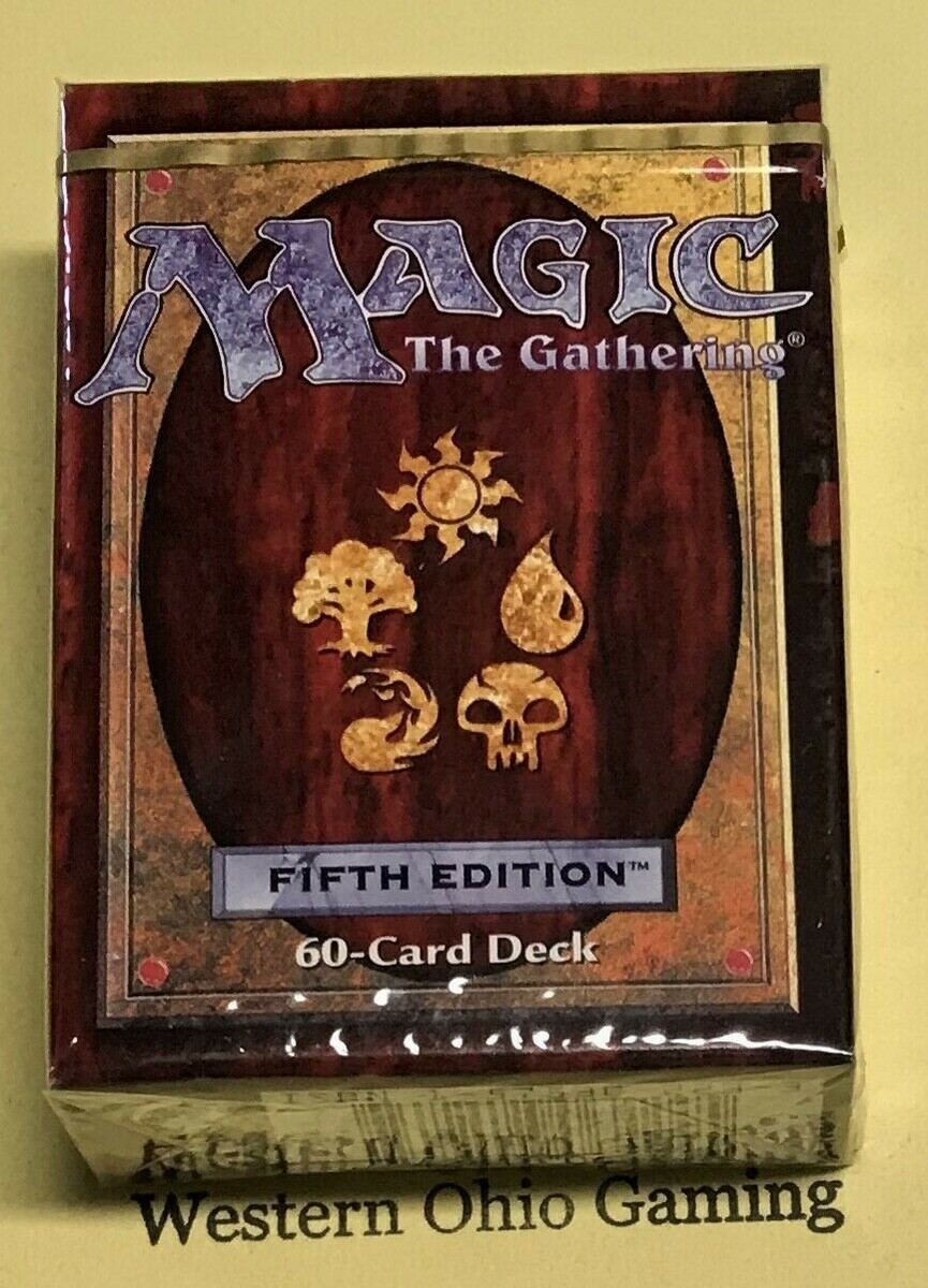 マジック：ザ・ギャザリング MTG FIFTH EDITION starter deck 1st Run MTG Magic Fifth Edition Starter Deck 5th for sale