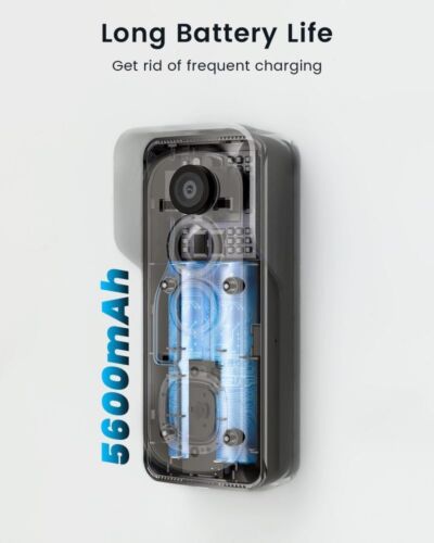 ieGeek 2K HD Video Doorbell Camera with Chime Smart Video Door bells with Camera - Picture 8 of 14