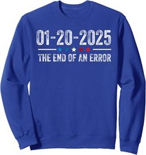 End of an Error January 20 2025 Inauguration Unisex Hooded Sweatshirt