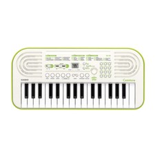 Casiotone Mini Keyboard SA-50, 32-Key, White - Piano Tones Compact Portable