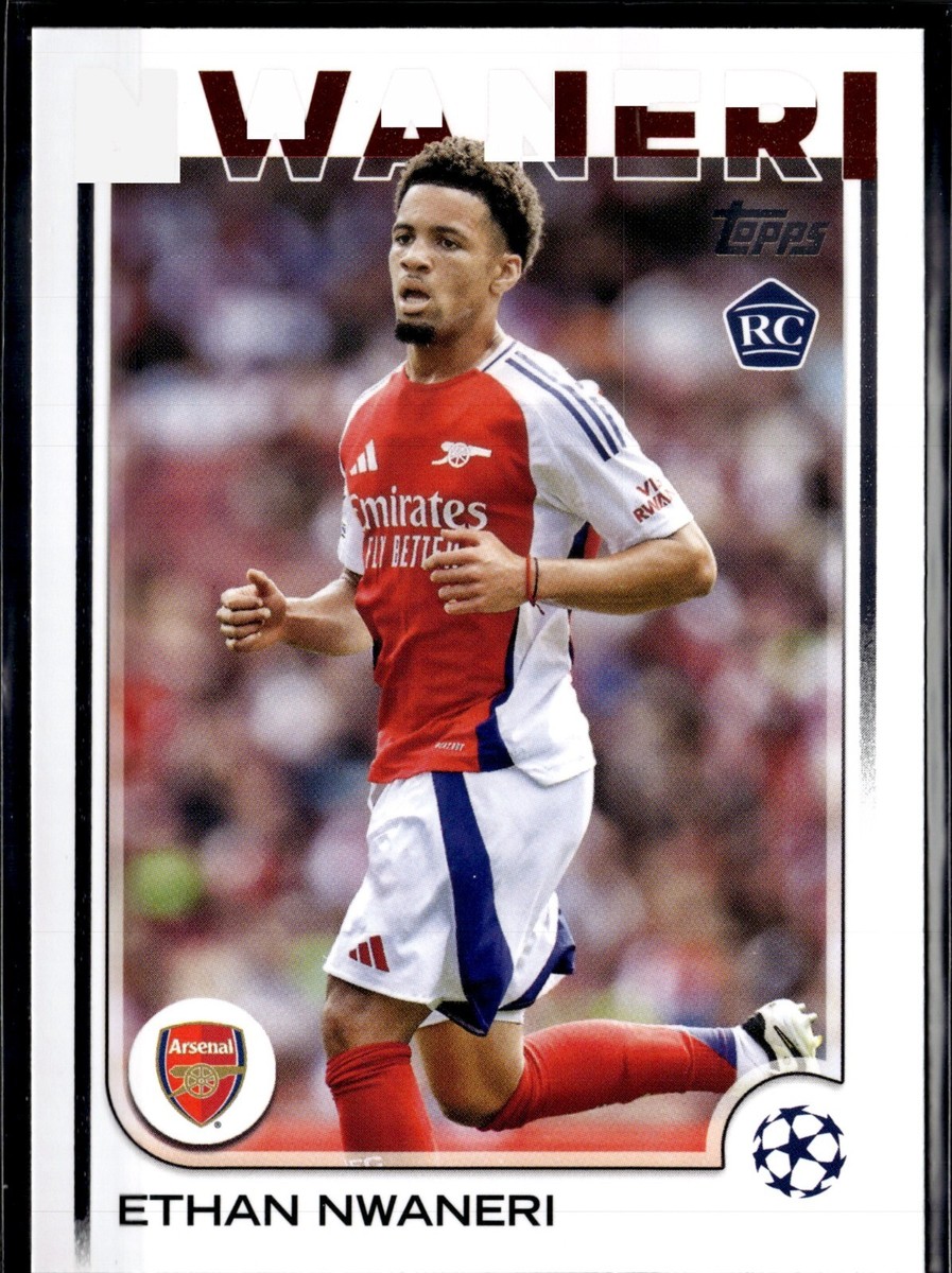 2024-25 Topps UEFA Club Competitions Soccer #158 Ethan Nwaneri 