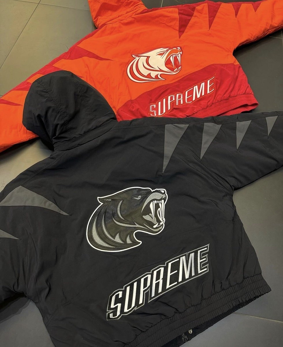Supreme Wildcat Sideline Puffer Jacket OC✓ DS Medium Black Supreme Wildcat Sideline Puffer Jacket OC✓ DS Medium Black
