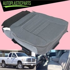 Driver Bottom Cloth Seat Cover Gray For Dodge Ram 2500 3500 2006-09 Regular Cab Driver Bottom Cloth Seat Cover Gray For Dodge Ram 2500 3500 2006-09 Regular Cab