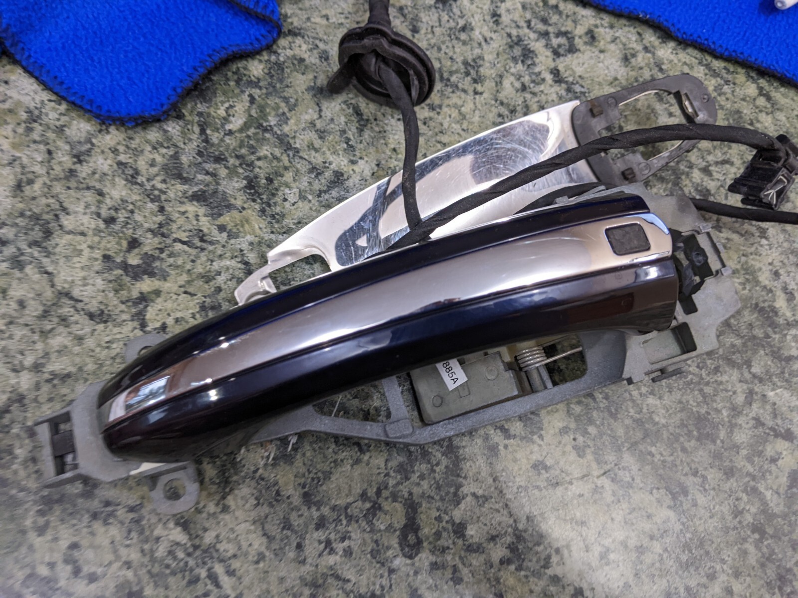 dark blue front right passenger Door handle driver Bentley Flying Spur 06-12