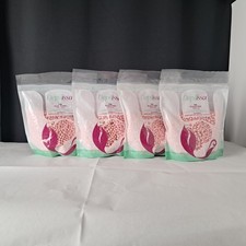3.5 lb total 4 pack Pink Hard Wax Beads 14.1 oz made in Italy Depilissa