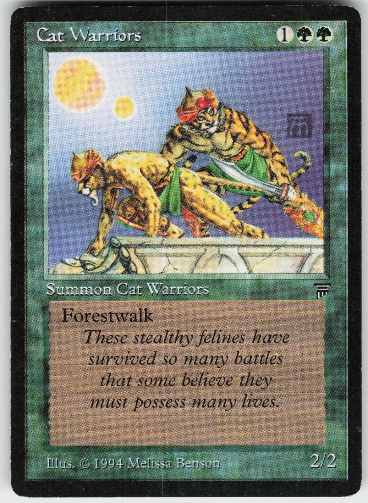 CAT WARRIORS C NEAR MINT