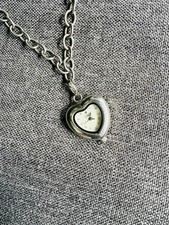 Christ Uhr-Halskette 86cm Edelstahl Kette