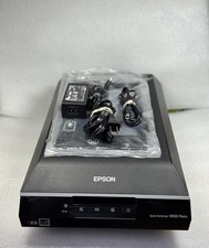 EPSON Perfection V600 Photo & Document Scanner w/ Power Supply And Trays!!