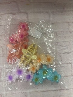 Tropical Hibiscus Flowers Colourful Claw Clips Summer Beach Accessory CG K09
