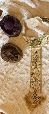 Pettibone Bros. Masonic Veiled Prophet Sash & McCulley & Co. Crowns
