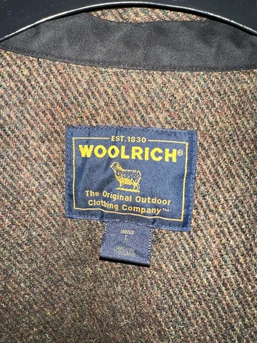 Woolrich Vintage Wool Jacket L Brown - Image 4 of 4