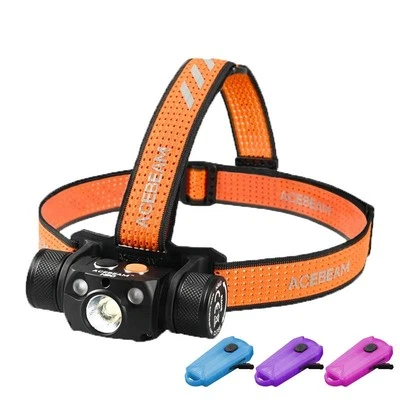 Acebeam H30 XHP70.2 UV Rechargeable Headlamp 4000 Lumens w/ Battery Included and