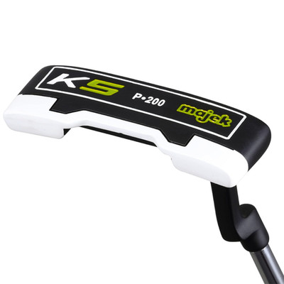 SuperStroke FATSO 5.0 Yellow/White Grip on Majek K5 P-200 Blade Style 35'' Putter
