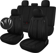 Juego completo de fundas de asiento de coche premium transpirables