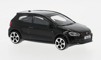 Bburago BBU18-30233BLACK - 1/43 - Vw Polo V Gti, Schwarz - Neu