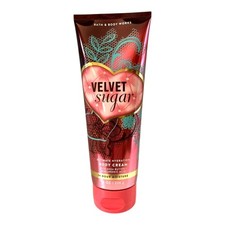 X1 Bath  Body Works Velvet Sugar Ultimate Hydration Body Cream 8 oz New