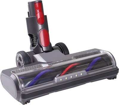 KENVOR Bürste mit 5 LED-Leuchten kompatibel mit Dyson V7 V8 V