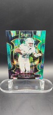 2025 Panini Select - Concourse De'Von Achane #81 Black & Green Shock Prizm