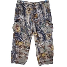 Walls Realtree AP Camo Cargo Pants Mens XL Regular Waist 42-44 Hunting Pants