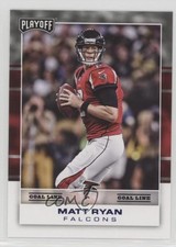 2017 Panini Playoff Goal Line Matt Ryan #6 0m0