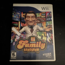 GSN Presents Family Gameshow (Nintendo Wii) E10+ NTSC, Case & Manual