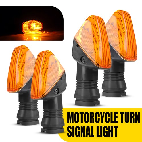 Front 4X Rear Turn Signal For Light 2008-17 Kawasaki Ninja ZX-10R ZX-6R KLR 650 - Picture 13 of 13