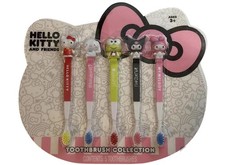 Hello Kitty Children's Toothbrush Soft Bristles Eco-Friendly Pack of 5