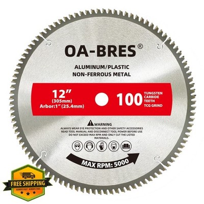 OA-BRES 12 Inch 100T Non-Ferrous Metal Saw Blade