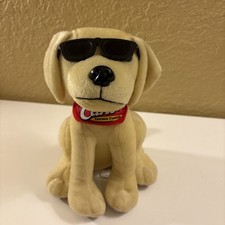Raising Cane's 2023 Plush Dog W/Sunglasses  Red Bandana Advertising a63