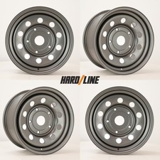 4x 16" x 8 steel wheels fit to 24 Ford Transit Custom Hardline MOD-X 5x160 ET35