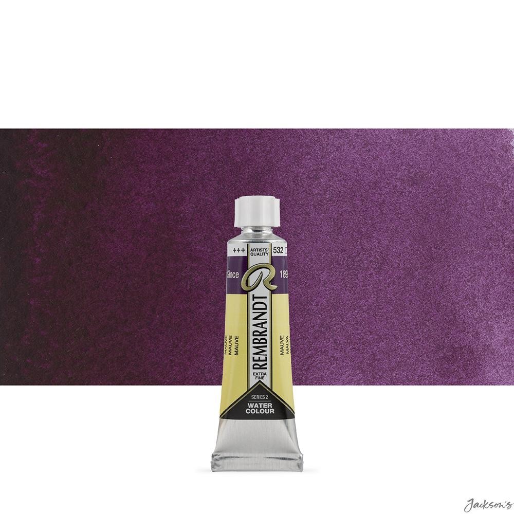 Royal Talens Rembrandt Watercolour Paint 10ml Tube Mauve For Artists