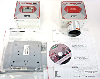 MSA Ultima X Gas Monitor W/ Remote Sensor A-ULTIMAX-PL-A-0-0-3-D-2-0-0-0-0-1-0-0