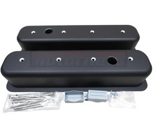 Sbc Small Block Chevy Black Aluminum Centerbolt Valve Cover 305 350 Tall Vortec Sbc Small Block Chevy Black Aluminum Centerbolt Valve Cover 305 350 Tall Vortec