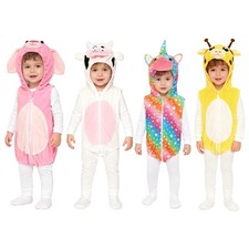 Infant Baby Animal Cosplay Carnival Jumpsuit Long Sleeve Costume Funny Toddler