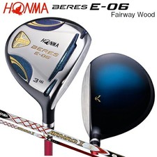 HONMA BERES E-06 FairwayWood 3W RH ARMRQ X60 3Star graphite Flex R HC new
