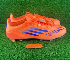 Men Adidas F50 Elite FG Soccer Cleats Beam Orange JH7618 Size 12