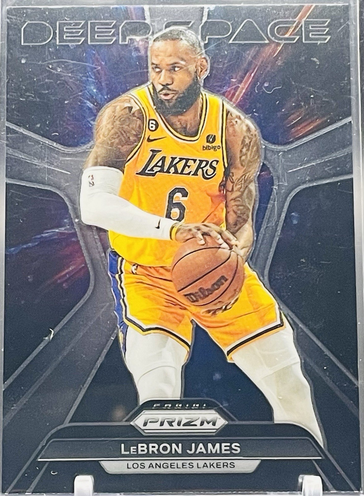 2023 Panini Prizm - Deep Space #7 LeBron James