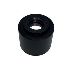 Black Anodized Optical Lens Mount Adapter – 2.35" OD – 1.62" ID – 1.84" Height